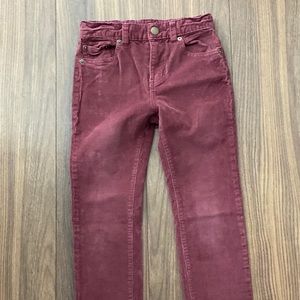 Crewcuts Burgundy Stretch Cords
